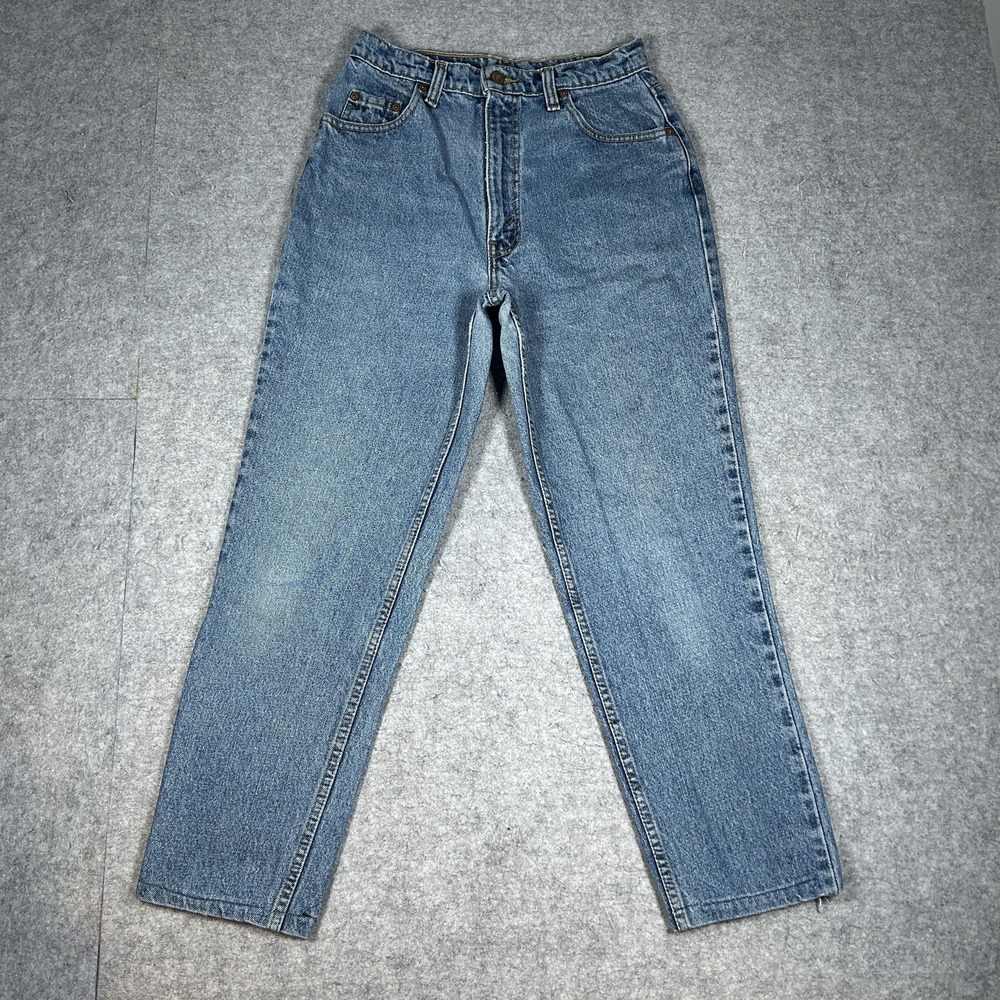 Vintage Levi's 531 Denim Jeans Womens 26x26 Light Wash Blue 90s High Waisted Mom
